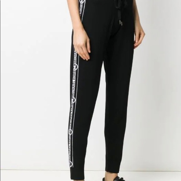 MICHAEL Michael Kors Pants - Michael Michael Kors side logo stripe pants